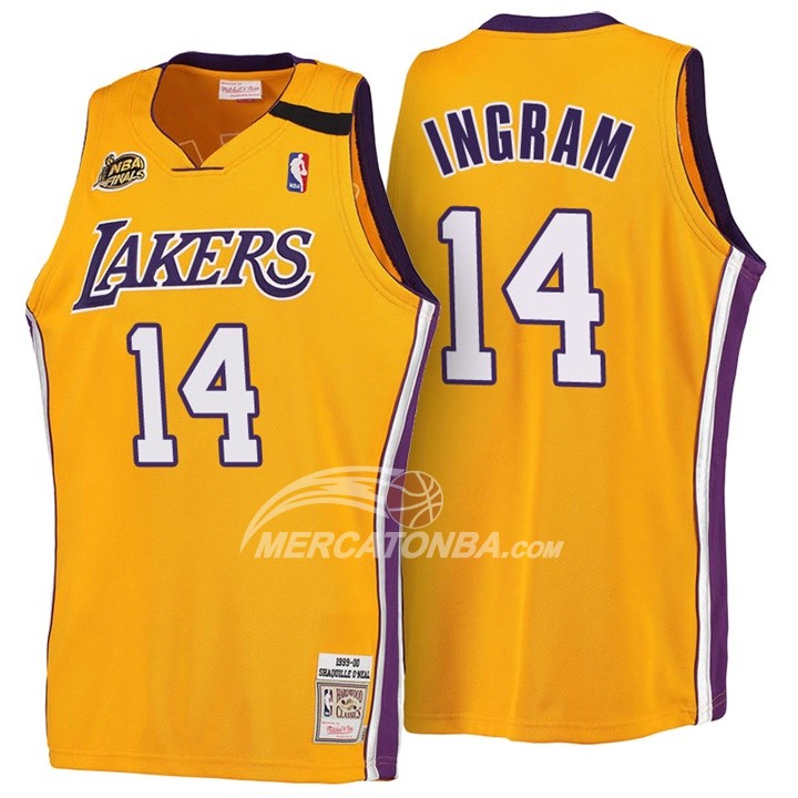 Maglia NBA Ingram Retro Los Angeles Lakers Amarillo